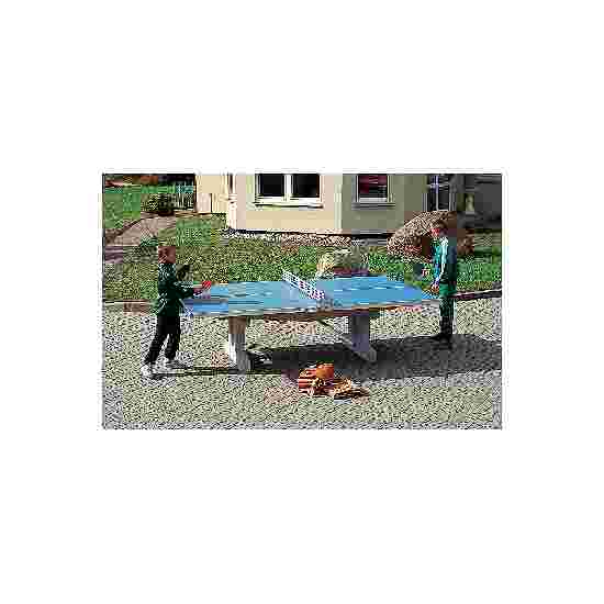 Table de tennis de table Sport-Thieme « Premium » Pieds courts, autostable, Bleu